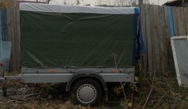 Грузоперевозки до 1т прицеп + 3 посажирских места
