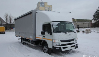 Fuso (Mitsubishi) Canter спальная кабина борт тент