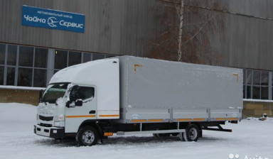 Fuso (Mitsubishi) Canter спальная кабина борт тент