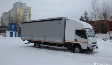 Fuso (Mitsubishi) Canter спальная кабина борт тент