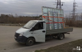 Газель с пирамидой, перевозка окон, катюша, 4.20м