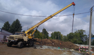Автокран - вездеход 14тонн, стрела 14м