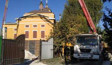 Автобетононасос услуги деу 40м