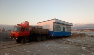 Трал Тонар площадка (тягач). Перевозка негабарита.