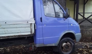 Газель 3302 синий кузов борт тент