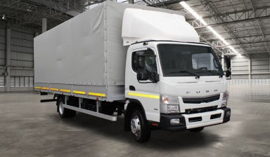 Борт тент на шасси Fuso Canter TF