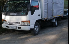 Фургон с аппарелью до 20 кубов. Грузоперевозки.