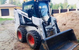 Услуги мини-погрузчика BOBCAT