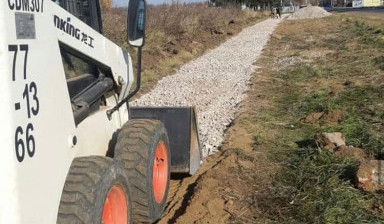 Услуги мини-погрузчика BOBCAT