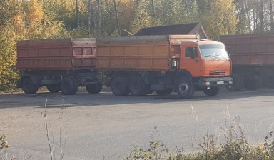 Перевозка зерна подсолчника и сыпучих продукции