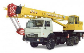 Услуги Автокрана 25т