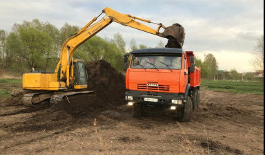 Самосвал песок, щебень, асфальт, крошка, грунт