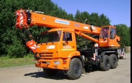 Автокран клинцы на базе камаз 25 тонн
