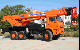 Аренда автокрана Клинцы 40 тонн