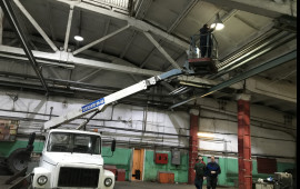 Автовышка телескоп аренда, услуги.
