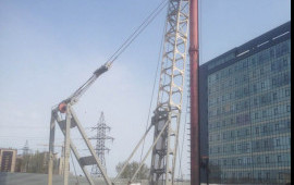 Услуги сваебойной установки (гусеничная, колесная)