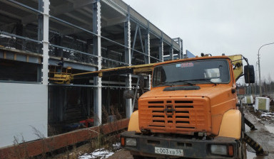 Аренда автовышки. Подъёмные работы.