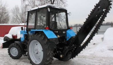 Дорожная щетка на базе мтз, уборка снега