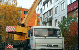 Услуги автокрана 25тон