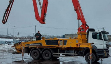 Аренда автобетононасоса 18-42м.