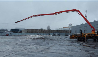 Аренда автобетононасоса 18-42м.