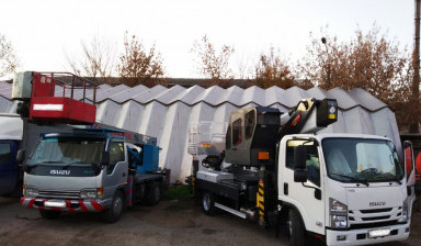 Аренда автовышки isuzu 18-32 метра