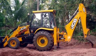 Аренда экскаватора погрузчика JCB. Планировка.