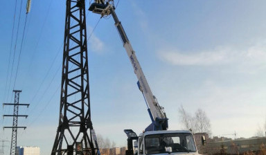 Автовышка вездеход 18 - 22 метра полный привод