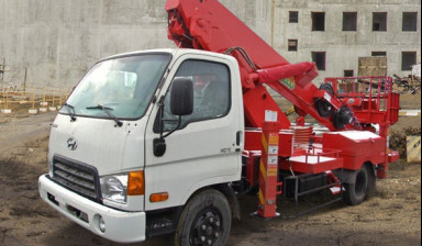 Услуги телескопической автовышки 18 метров