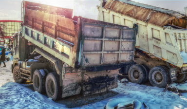 Услуги самосвалов. 3х и 4х – осных.