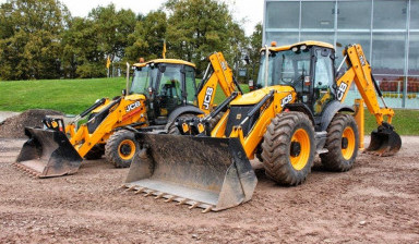 Аренда экскаватора-погрузчика JCB