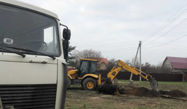 Аренда экскаватора-погрузчика JCB