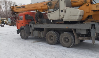 Автокран аренда в Новосибирске и по области. в Новосибирске