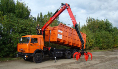 Аренда КАМАЗ с грейфером в Твери