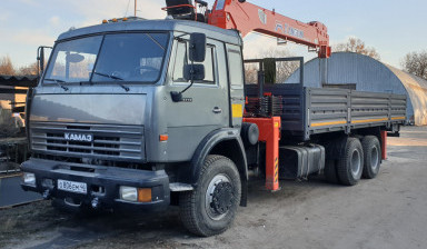 КамАЗ манипулятор+Автовышка