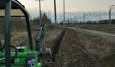 Услуги мини погрузчика, мини экскаватора в Кингисеппе