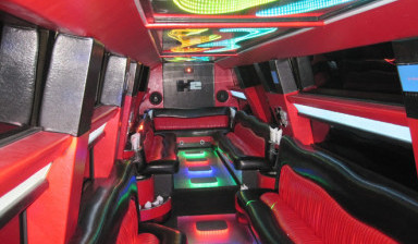 Лимузин Mega Hummer red