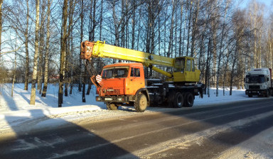 Услуги автокрана в Твери и по области.