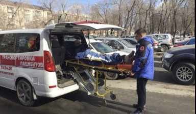 Транспортировка пациентов. Служба помощи Забота