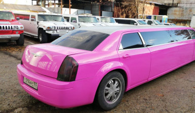Лимузин крайслер 300с pink в Краснодаре