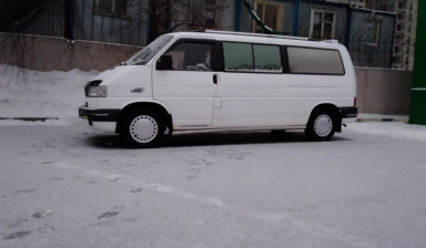 Грузоперевозки на фургоне с прцепом.