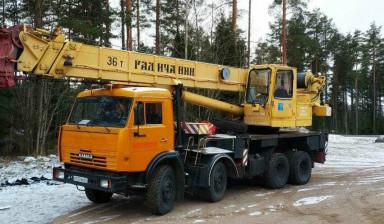 Аренда автокрана 36 - 40 тонн.