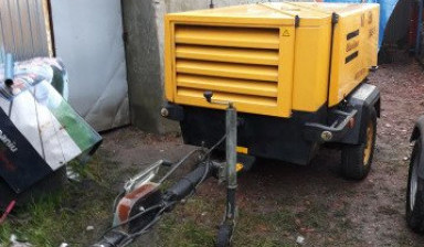 Компрессор, аренда компрессора Atlas Copco XAS97 в Калининграде
