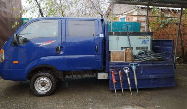 Аренда компрессора с отбойными молотками в Черкесске