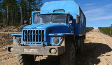 Сдам в аренду вахтовый автобус Урал в Благовещенске