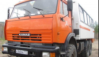 Вахтовый автобус КАМАЗ 6х6 НЕФАЗ в Хабаровске