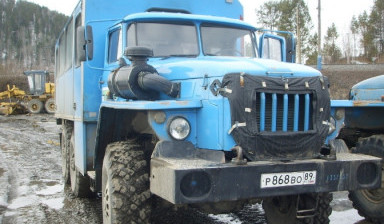 Аренда вахтового автобуса Урал в Абакане