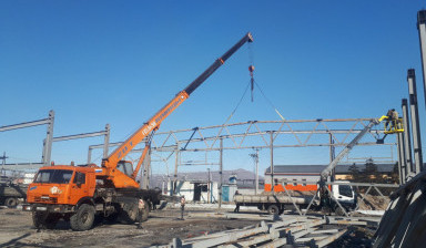 Услуги автокрана 20 тонн 21м с люлькой 300кг