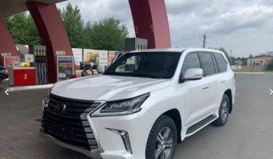Аренда с водителем Lexus 570 в Ханты-Мансийске