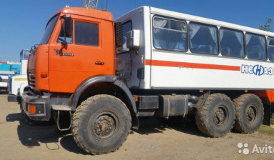 Вахтовые автобусы, вездеходы, Камазы,Нефазы и др